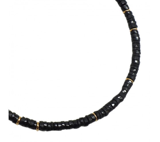 ISLAND GIRL - COLLIER SPINELLES NOIRES