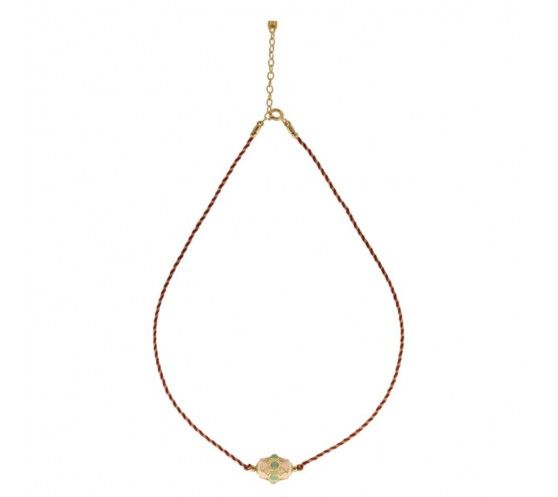 COLLIER RIO - CORDON BICOLORE
