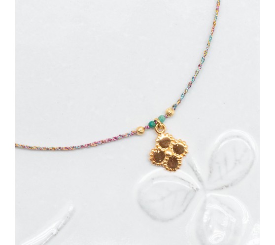 BIANCA - COLLIER PENDENTIF FLEUR...