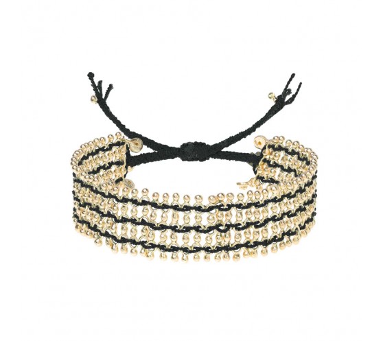 BRACELET N°875 - GOLD NOIR
