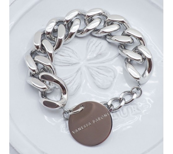 MINI BRACELET FLAT CHAIN - SILVER