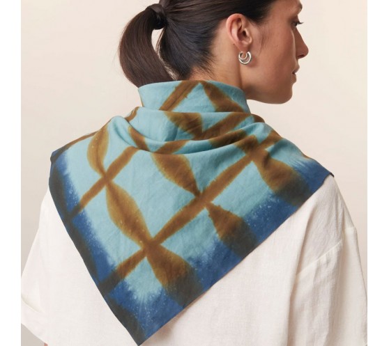 FOULARD EN COTON - 766 - CLOUD