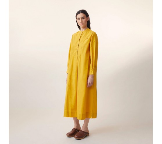 ROBE - 785 - CHLOÉ - POPLIN HOLI YELLOW