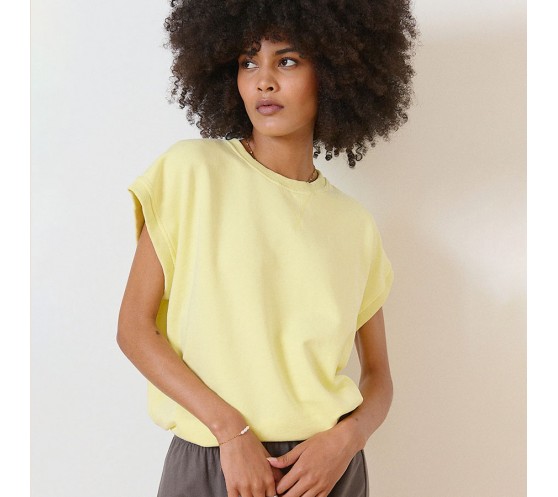 SWEAT VIRGILE - JAUNE