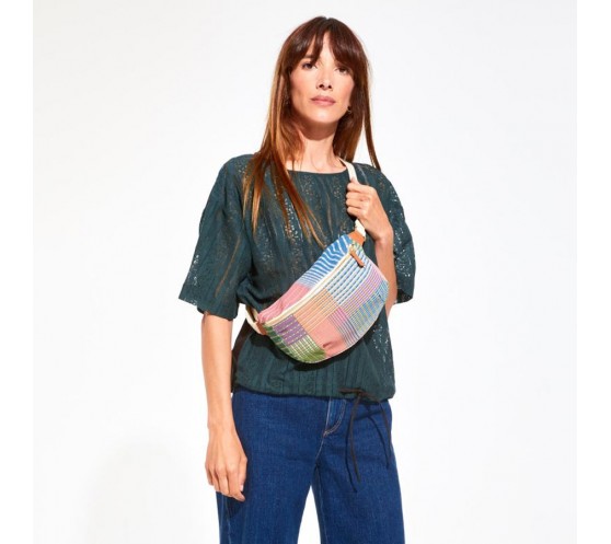 SAC BANANE L CHIARA - VIBRANT BLEU...