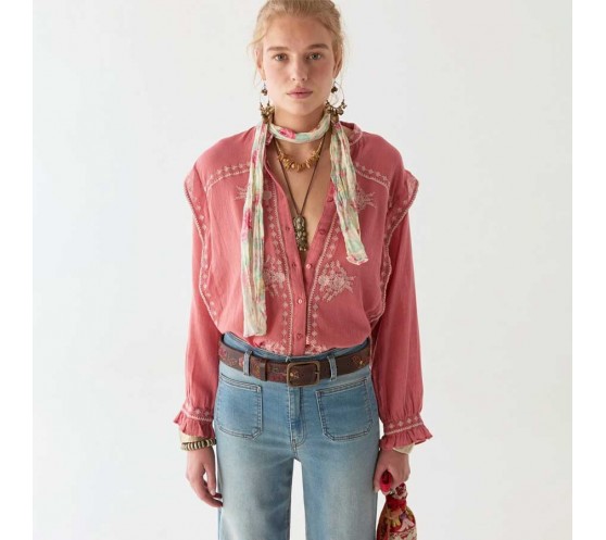 BLOUSE PHILIPPA - FRAGOLA