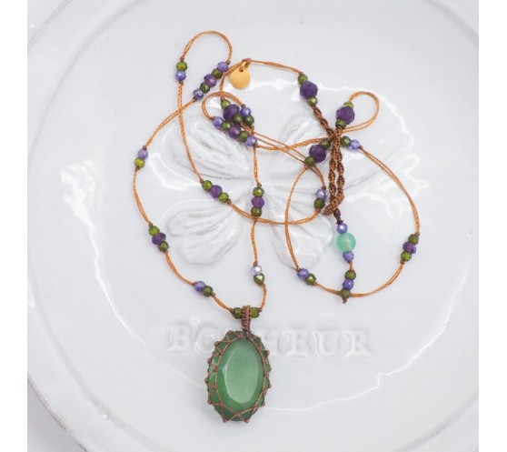 COLLIER TIBETAIN COURT - SERPENTINE...